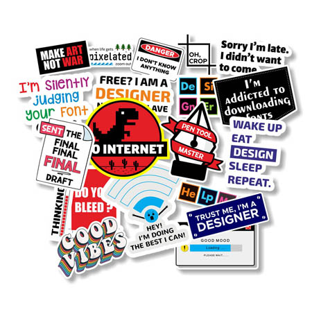 Laptop Stickers, Vinyl Stickers for Your Gadgets