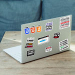Programmer Waterproof Vinyl Stickers for Laptop Electronic Gadgets Bicycle Motorcycle Notebook_1