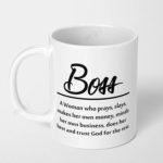 boss a woman for the office boss lady gifts best boss gifts for women ceramic coffee mug