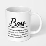 boss a woman for the office boss lady gifts best boss gifts for women ceramic coffee mug