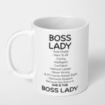 boss lady the office boss lady gifts best boss gifts for women ceramic coffee mug
