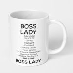 boss lady the office boss lady gifts best boss gifts for women ceramic coffee mug