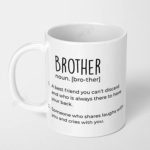 brother definition noun ceramic coffee mug