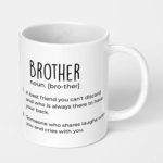 brother definition noun ceramic coffee mug