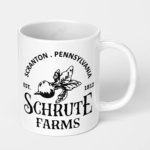 scranton pennsylvania schrute farms the office ceramic coffee mug