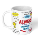 Akipi Always Remember Motivational Start Your Day with Positivity and Productivity Stay Focused and Motivated with Inspirational Ceramic Coffee Mug 11oz_1