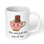 You-are-Just-My-of-Tea-11oz-White-Ceramic-Coffee-Tea-421-White-Coffee-Mug-Image-1